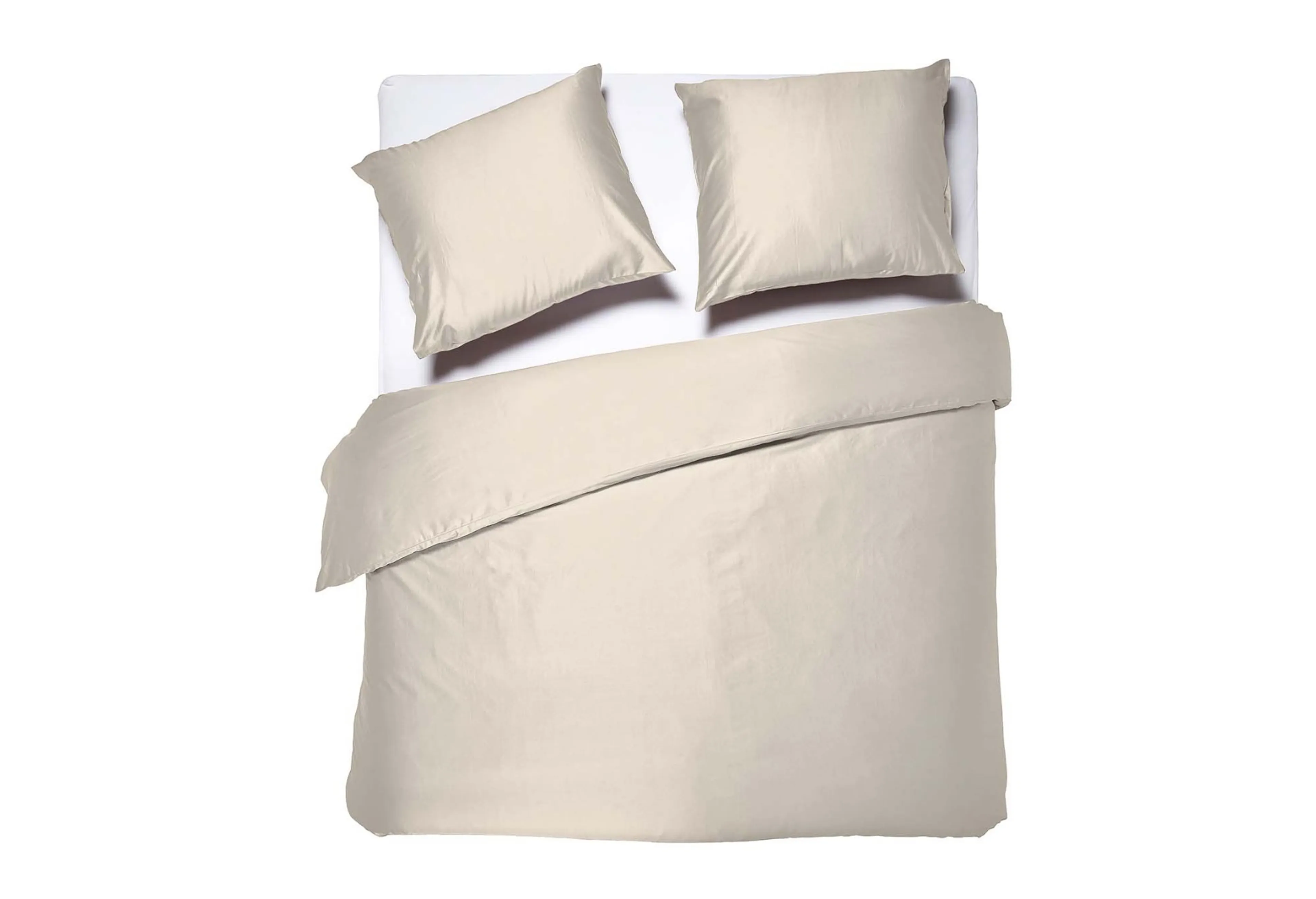 Dixxius Luxurious Porto Bettwäsche Sandfarben
