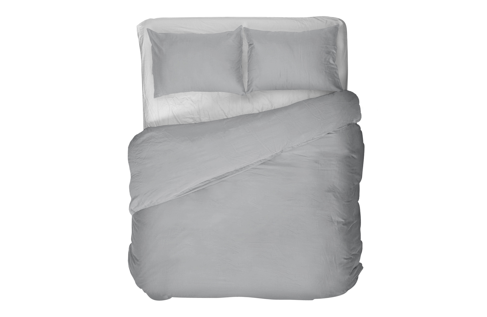 Kayori Senju Bettwäsche Silbergrau