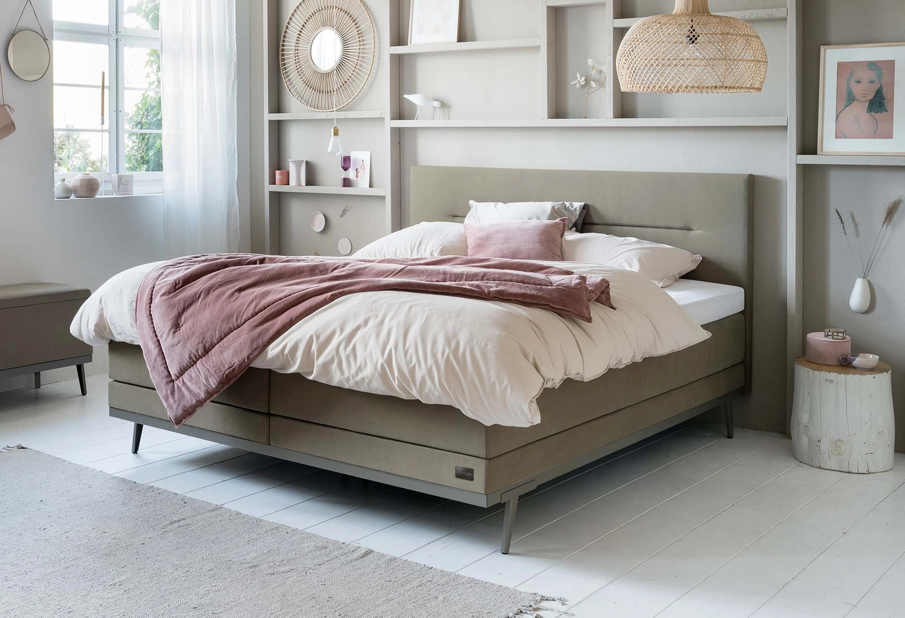 Boxspringbett Lifestyle Cinnamon