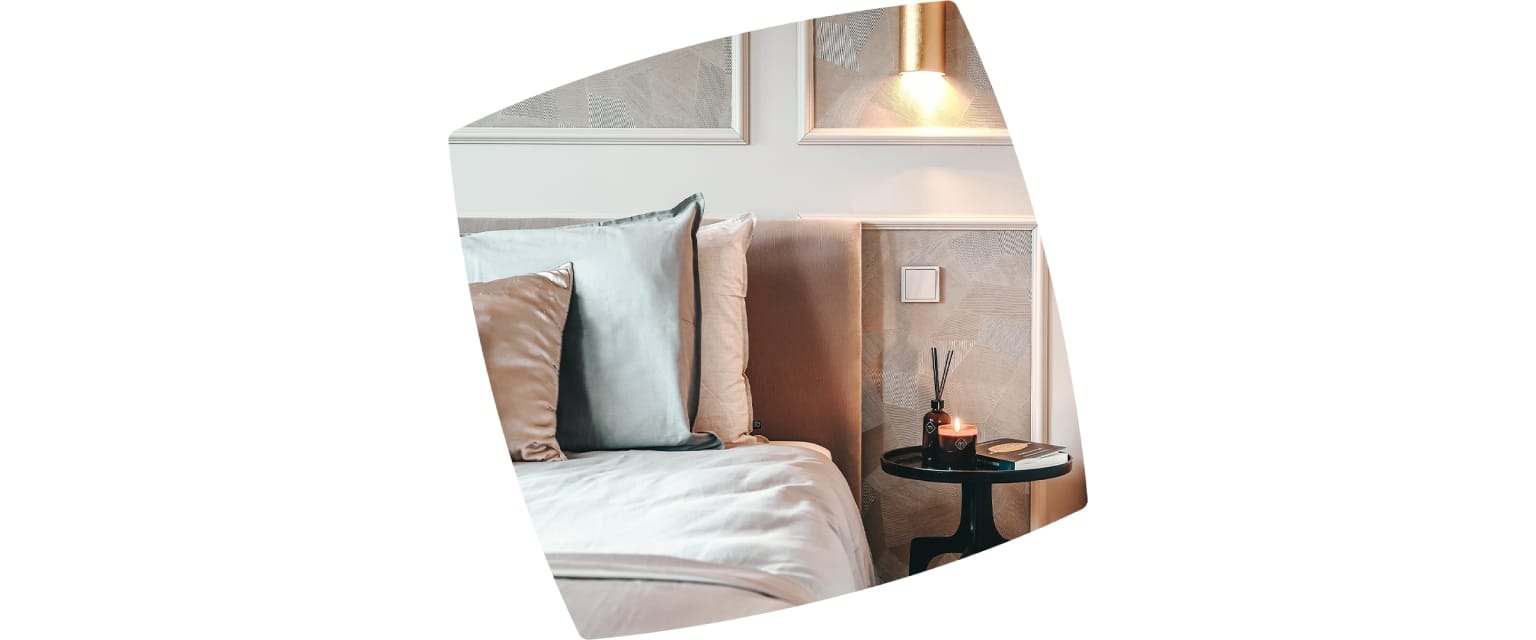 Das Bett als Mittelpunkt