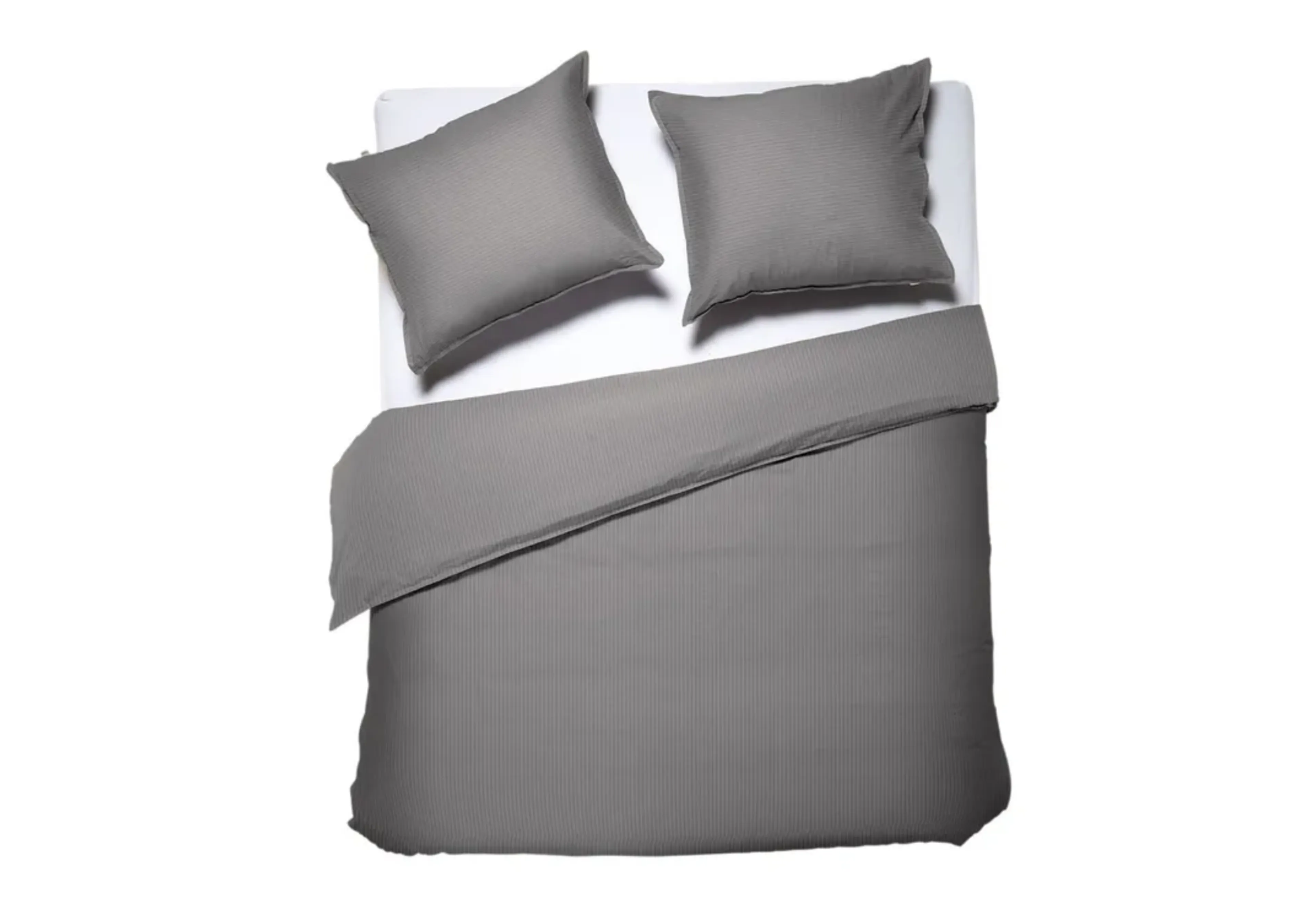 Dixxius Natural Bettwäsche Anthrazit