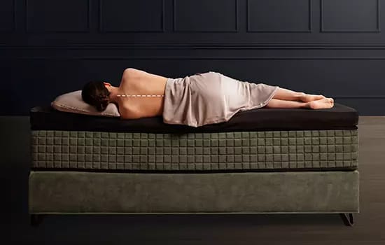 Ergonomische Schlafposition