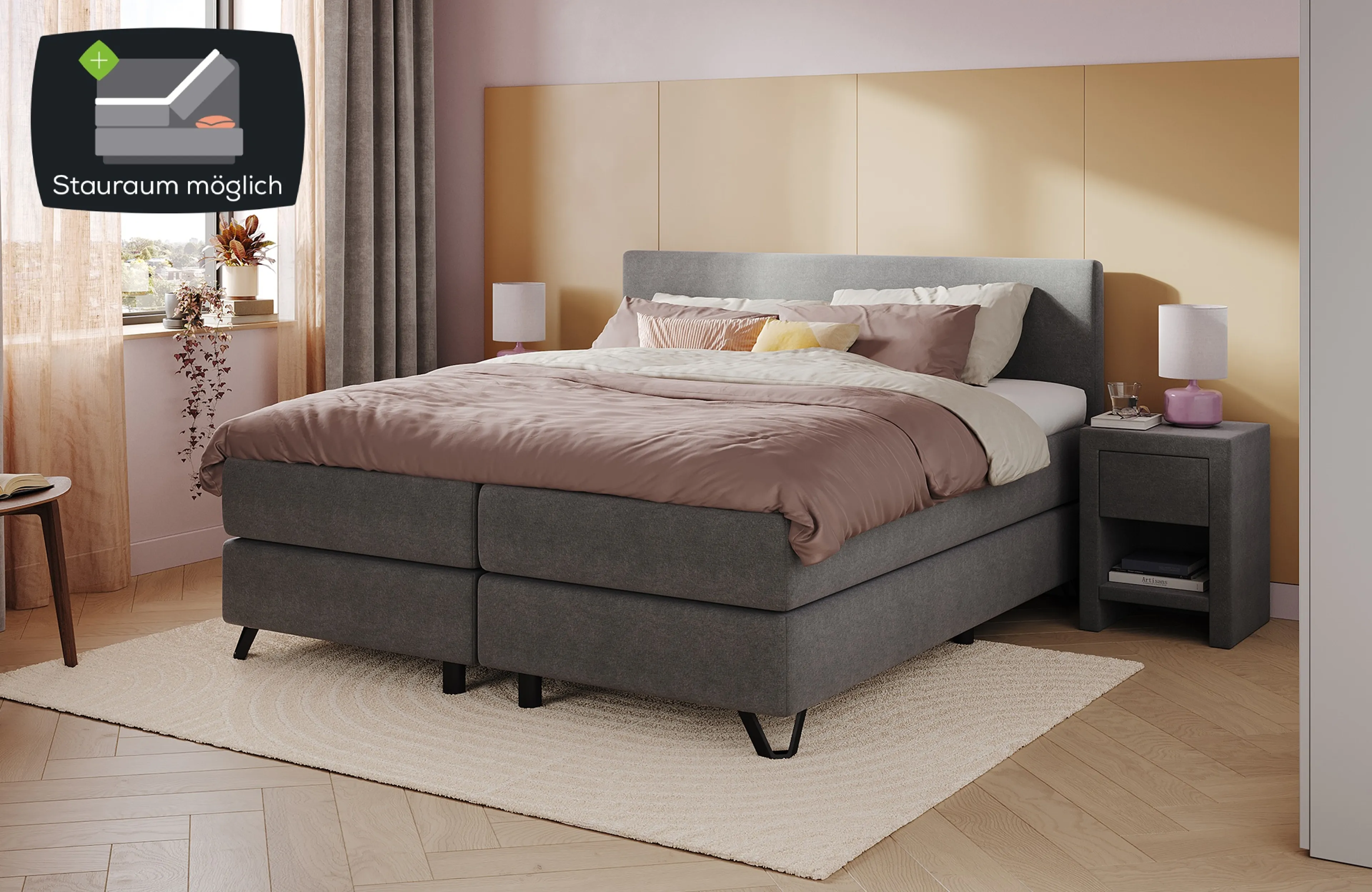 Boxspringbett Home 180