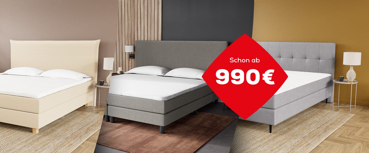 Online-Only Boxspringbetten