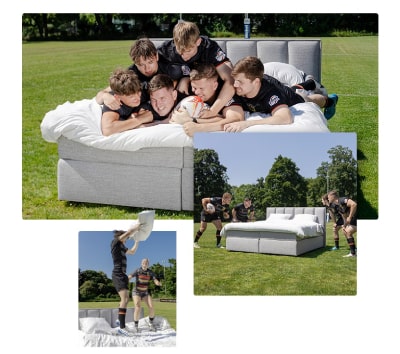 Geprüft vom Labor – und vom Rugby-Team