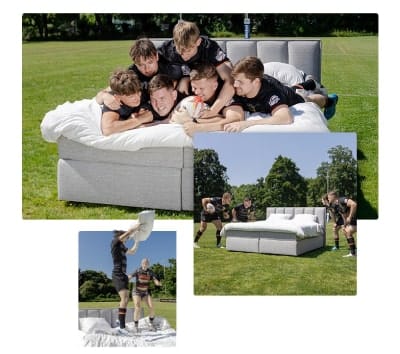 Geprüft vom Labor – und vom Rugby-Team