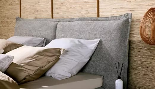 Stilvolles Kissenkopfteil