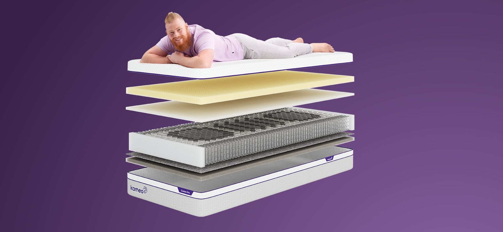 Ergonomische Unterstützung bis an den Rand