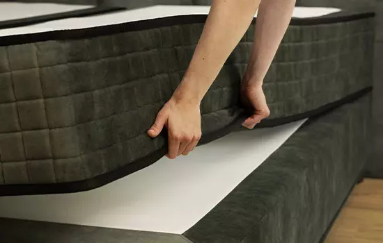 Feineinstellung des Liegekomforts